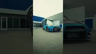 SEMPERO X NISSAN GTR R35💙🖤💙 #remix #funk #nissangtr #edits
