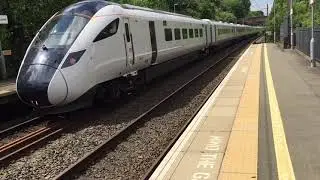 805007/807002 working 5Q93 London Euston to Crewe #avantiwestcoast #class805 #class807