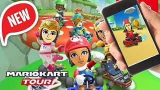 Saiu Mario kart Tour Temporada Mii Jogando Copa Mii Gameplay