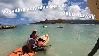 Kayaking at Kailua Beach (Oahu, Hawaii)