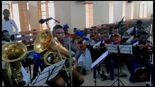 Look and Live, arranged by Christian Dike and performed by Young Fiddlers and Royal Brass Ensembles