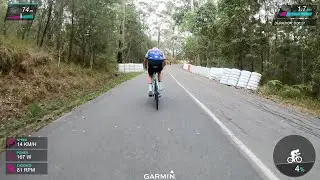 Garmin Hill (Noosa Triathlon) - POV Hill Climb