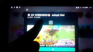 Adopt me had 629,000 people playing