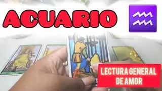 ACUARIO ♒️  VIENE UN AMOR QUE TE PIENSA DÍA Y NOCHE ❤️🔥 