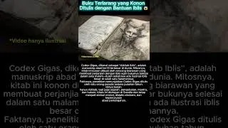 Buku Terlarang yang Konon Ditulis dengan Bantuan Iblis 😱