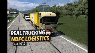 PART-2 New NBFC Logistics Job! 🚚 DAF Truck Drive Is AWESOME | ETS2 Realistic Delivery | GAMER RKD