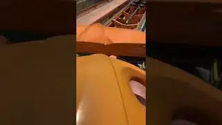 Canada&rsquo;s Wonderland front row on the Behemoth