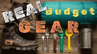 Cheap BACKPACKING GEAR - Thrift Store Challenge 