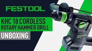 Unboxing: KHC 18 cordless rotary hammer drill
