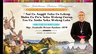 🔴Live Streaming  MISA INKULTURASI BAHASA MANGGARAI DEPOK–BOGOR RAYA (DEBORA) Bogor – 24 Januari 2026