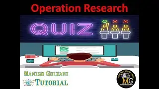 Quiz of Operation Research