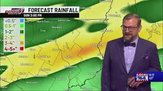 Local Flash Flood Threat: Saturday night into Sunday