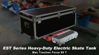 EST 360&deg; Electric Load Skate Tank | Max Heavy-Duty 50T Transport with Remote Control