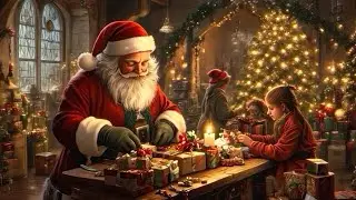 Silent Santa Christmas 🎅  Peaceful Snow & Relaxing Music