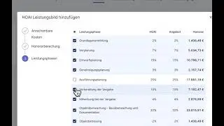 HOAI Angebot erstellen | Compa