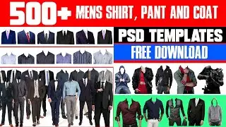 How to Change suit or coat in Photoshop, Free Download 500+ Men's Dress Pants and Coat PSD Templates