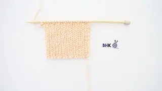 Как вязать резинку 2x1 для начинающих