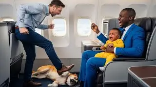 Passenger Kicked the Family Dog Mid-Flight ,  The Baby Watched Her Father Lock the Cabin Door !