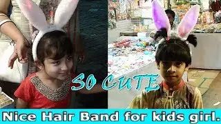New rabbit hair band for kids I Kids hair band collection