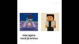 como o @LOBOQUI entrou na serie #piadas#minecraftcaos