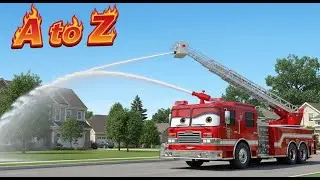 Emergency Vehicles for Kids 🚨 | Fire Truck, Police & Ambulance Sounds 🚑  #abcd