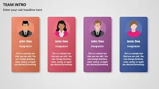 Team intro Animated Presentation Slides