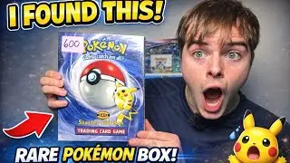 Распаковываю стартовый подарочный набор Pokemon, которому более 20 лет!