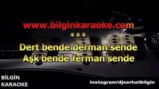 Bülent Ersoy - Dert Bende (Karaoke) Orjinal Stüdyo