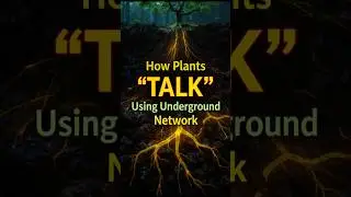 How Plant Talk Using Underground Network?!   #sciencefacts