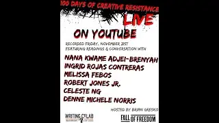 100 Days of Creative Resistance Live, part of Fall of Freedom