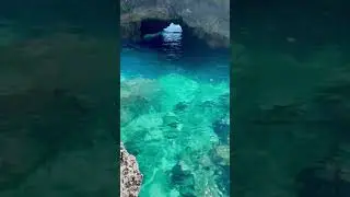 Blue cave of Limu pools, Niue