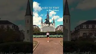9 Places to visit in New Orleans. 🎭#neworleans #travel #louisiana #exploreusa #visitneworleans