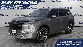 Carfive - The 2023 Mitsubishi Outlander SEL AWD Brings Style, Space, and Smart Safety