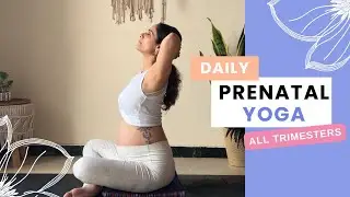 Prenatal Yoga -15 min | All Trimesters
