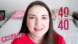 40 BEFORE 40 | What's on my current BUCKET LIST?! | Try Sushi!? | Swim with Dolphins!