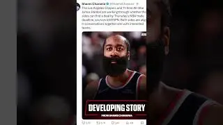 Breaking news! James Harden to the Cleveland Cavaliers in the work! #nba #jamesharden
