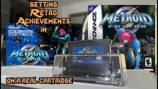 Getting Retro Achievements in Metroid Fusion on a real cartridge with the GB Operator