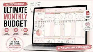 Ultimate Monthly Budget Planner in Google Sheets — Full Tutorial