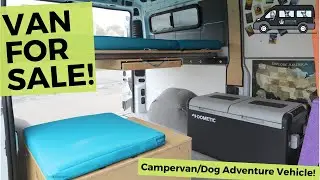 Van For Sale: Dog Adventure Vehicle/Camper Van: Wayfarer Conversion with Lots of Added Features!