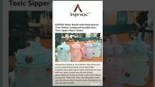 Amazon cute water bottle #shortsvideo #shorts #viralvideo #viral