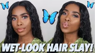 💦HOW I ACHIEVE MY WET HAIR LOOK💦 FT. CELIE HAIR