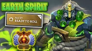 EARTH SPIRIT SUPPORT COOKED EVERY LANE INSANE ROTATIONS - DOTA 2 ❤️