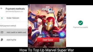 How To Easily Top Up Or Recharge MARVEL SUPER WAR Account