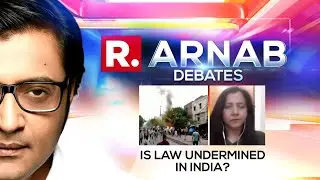 Arnab Questions Anti-Encroachment Bulldozer Drive's Opponents On The Law