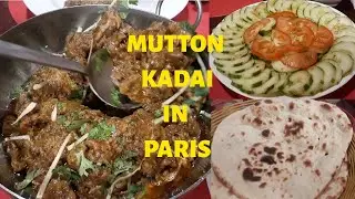 Halal Food in Paris | Mutton Kadai👍