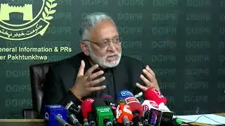 KPK Govt, Press Conference on Anti Corruption at DGIPR