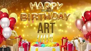 Art - Happy Birthday Art