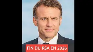 FRANCE : FIN DU RSA EN 2026 ?