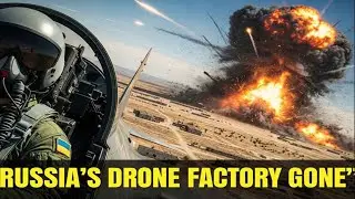 Ukrainian MiG-29 Destroys Russian Drone Factory &mdash; Air Defenses Completely Overpowered