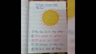 #picture composition of the sun#easy lines on the 🌞 sun